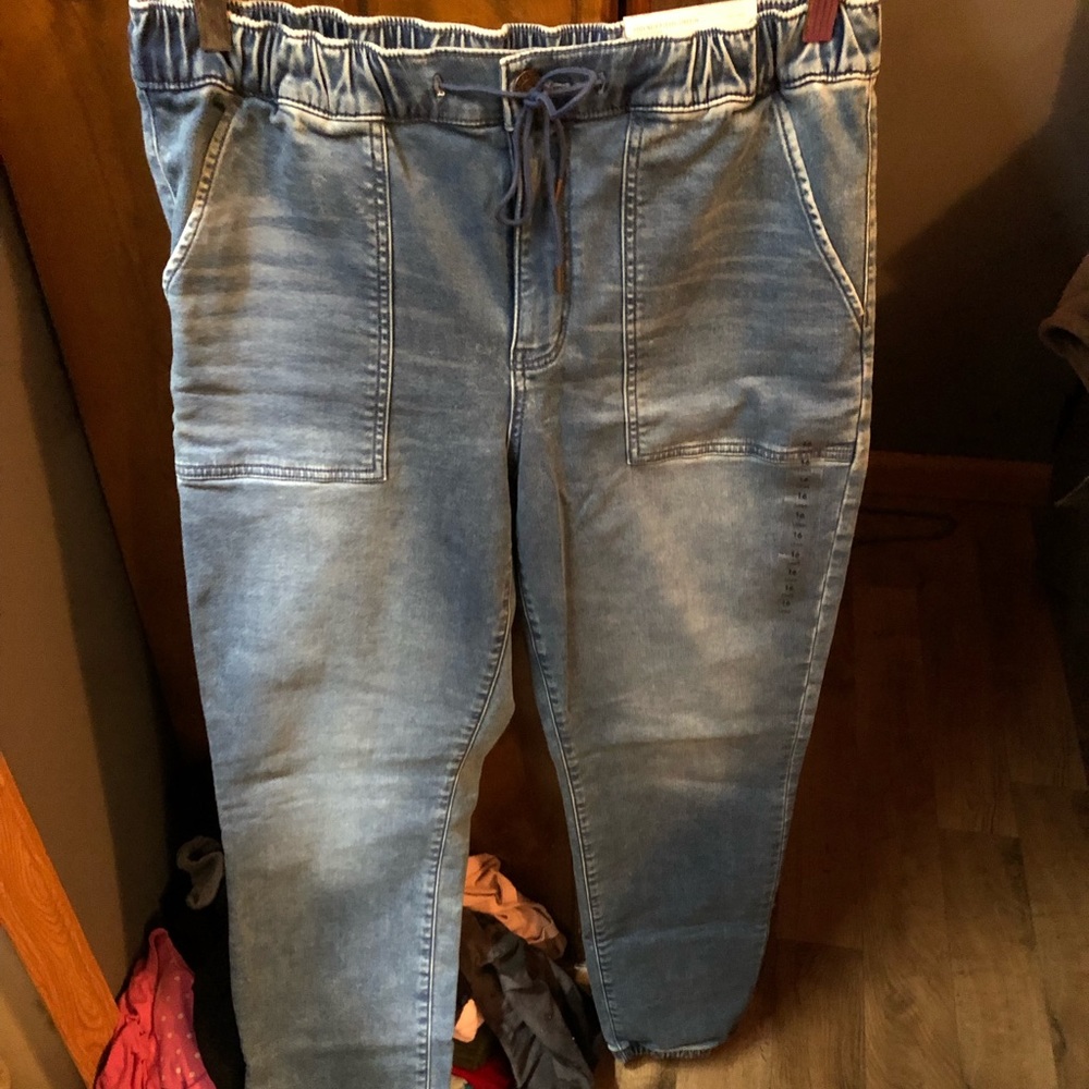 American Eagle Cozy Next Level Stretch Super Soft Jegging Jogger Size 16 Long